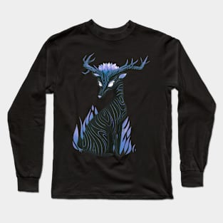 Deer Purple Long Sleeve T-Shirt